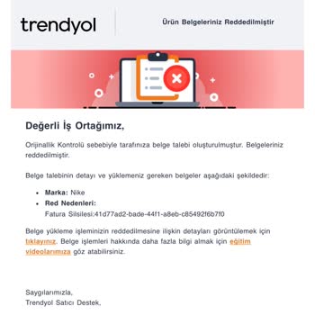 Trendyol'da Belge Onay Sürecinde Yaşanan Zorluklar