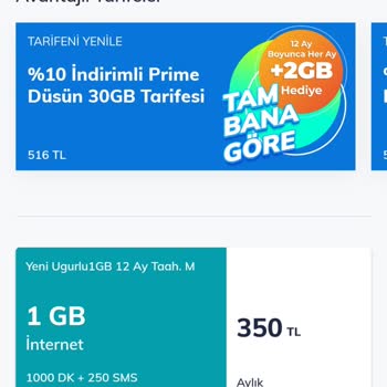Taahhüt Bitimi Sonrası Yüksek Tarife Ücreti Şoku