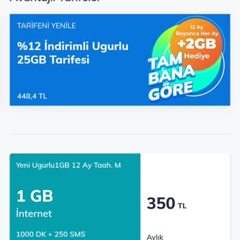 Taahhüt Bitimi Sonrası Yüksek Tarife Ücreti Şoku