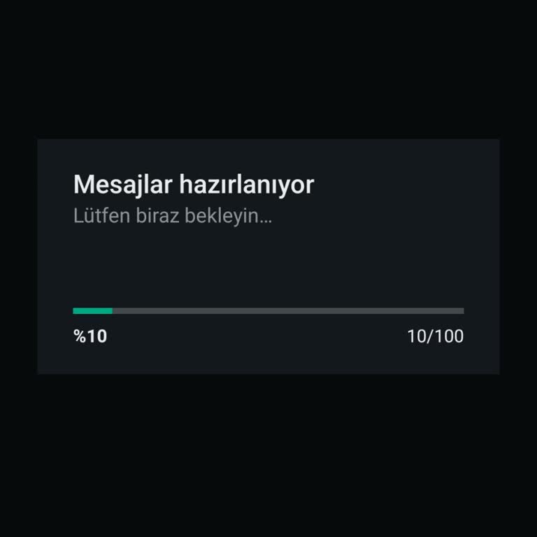 WhatsApp Konuşmalarım Kayboldu!
