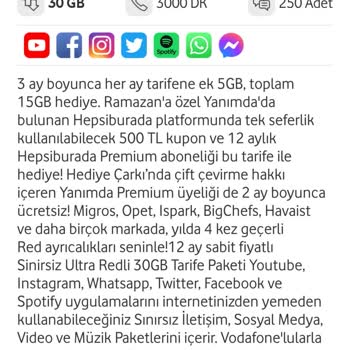 Vodafone'dan Uygun Tarife Beklentisi: Operatör Değişikliği Kapıda