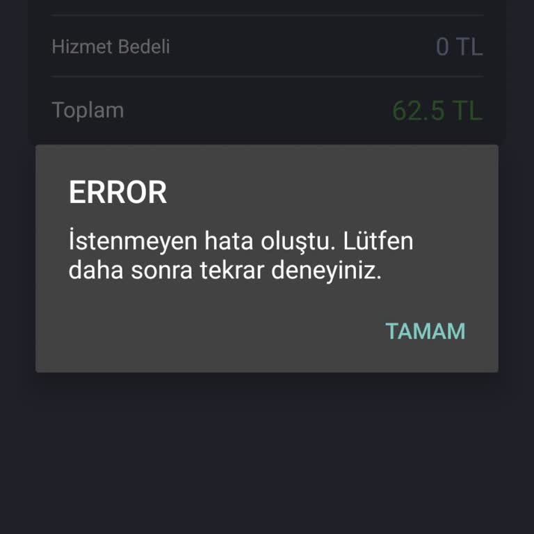 Kentkart Uygulamasında NFC Kart Satın Alma Sorunu