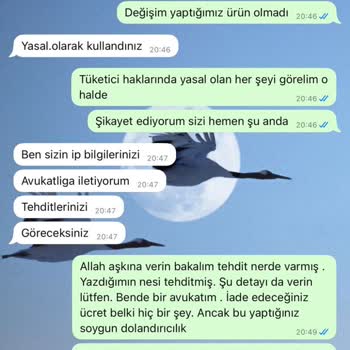 Haksız İade Politikası Ve Tehditkar Yaklaşım