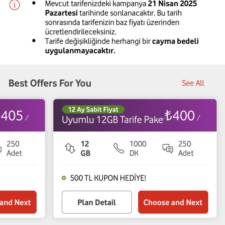 Tarife Fiyatlarındaki Ani Artış Hayal Kırıklığı Yaratıyor