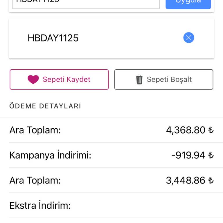 Yves Rocher Doğum Günü Kampanyası Sorunu