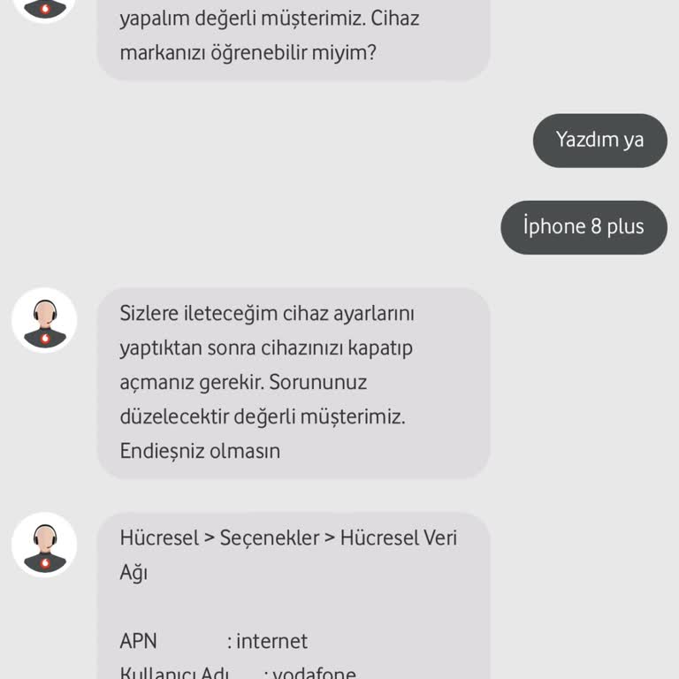 Yurt Dışında Vodafone Bağlantı Sorunu Ve Müşteri Hizmetleri İlgisizliği
