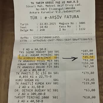 Market Fiyatlandırma Hatası: Aynı Ürüne Farklı Fiyat
