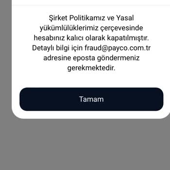 Payco Hesap Kapatma Sonrası Para İadesi Sorunu