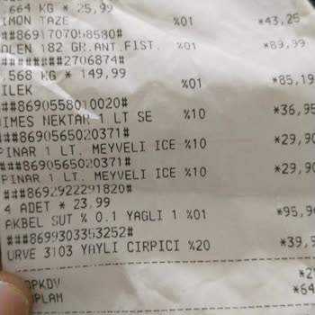 Bulanık Meyve Suyu Hayal Kırıklığı