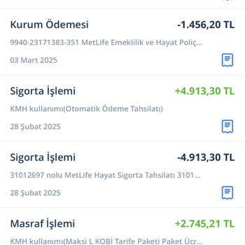 Denizbank Hesabımdan Bilgim Dışında Yapılan Kesintiler Ve KMH Faizi