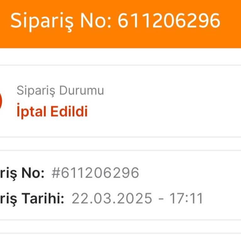 Migros Sanal Market Sipariş İptali Ve Yanlış Adres Beyanı