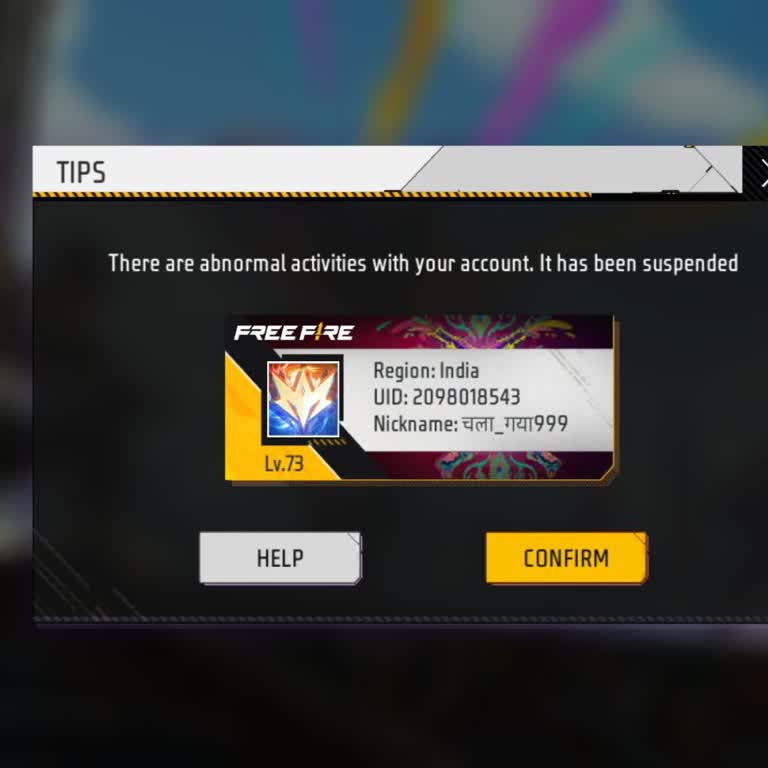 Garena Free Fire Suspended My Account Even Though I Did Nothing Wrong