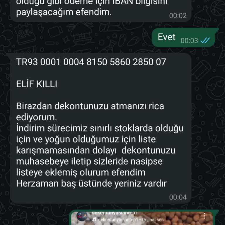 Sipariş Teslim Edilmedi: 2100 TL İade Talebi