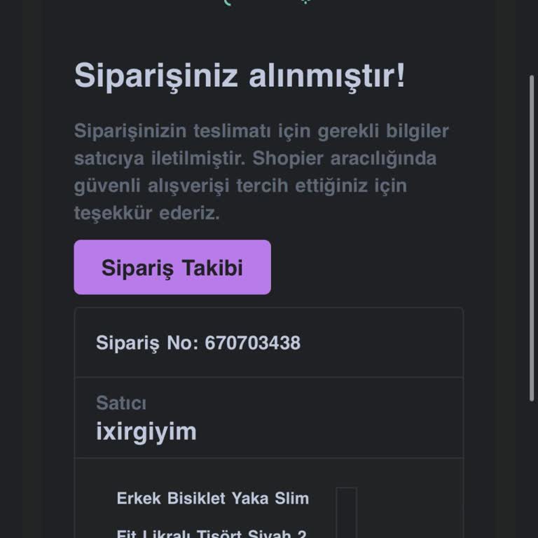 ixirgiyim Geri İade Almak İstiyorum!