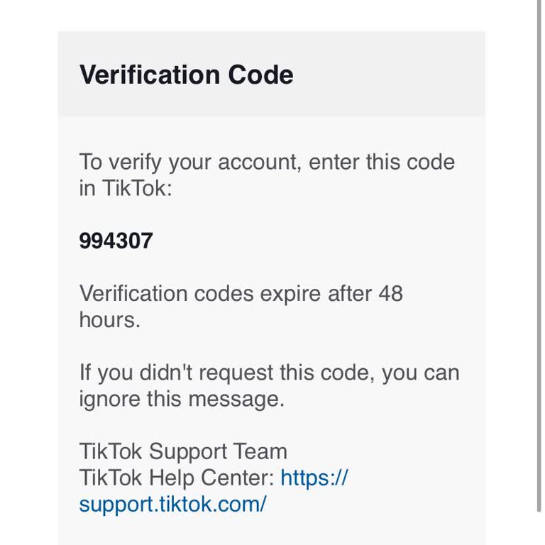 TikTok Hesabım Olmadan Gelen Doğrulama Kodları Sorunu