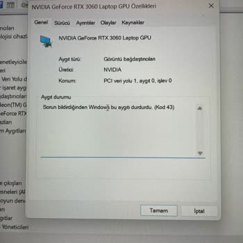 HP Victus Bilgisayarımın Ekran Kartı Sorunu Ve Yetersiz Müşteri Hizmetleri