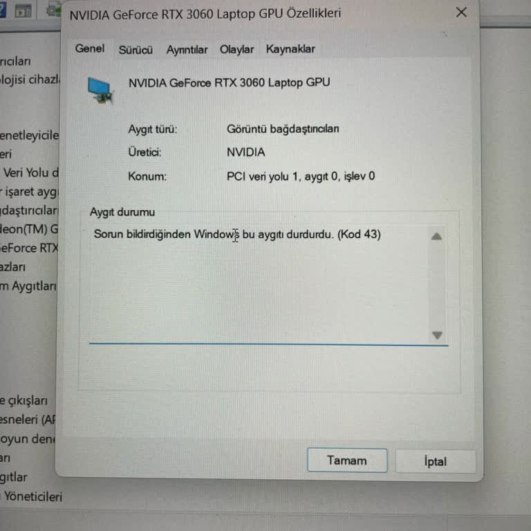 HP Victus Bilgisayarımın Ekran Kartı Sorunu Ve Yetersiz Müşteri Hizmetleri