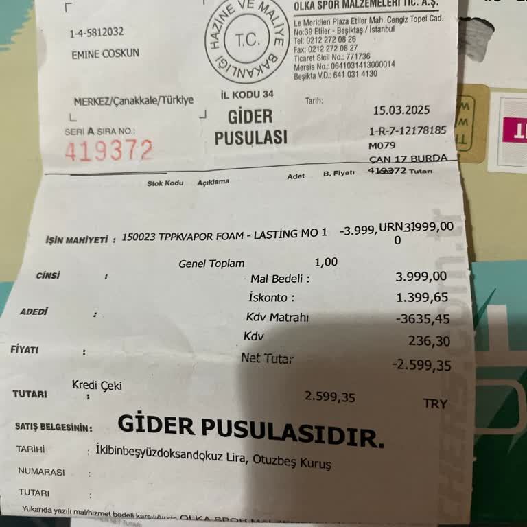 Yanlış Hediye Çeki Ve Stok Sorunu