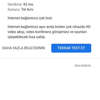 İnternet Hızı Sözleşmeye Uygun Değil