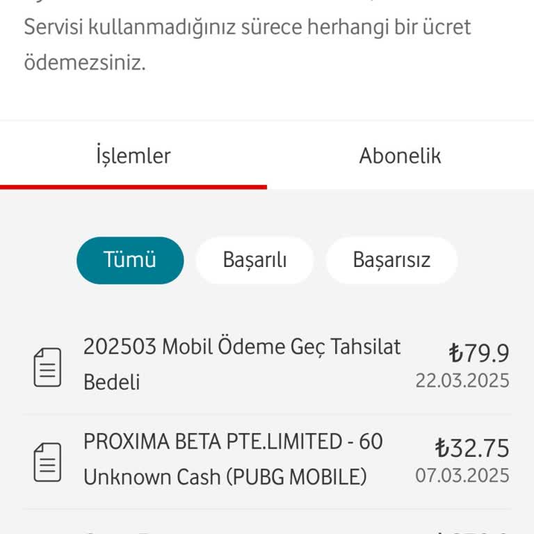 Vodafone Habersiz Abonelik Ve İptal Sorunu!