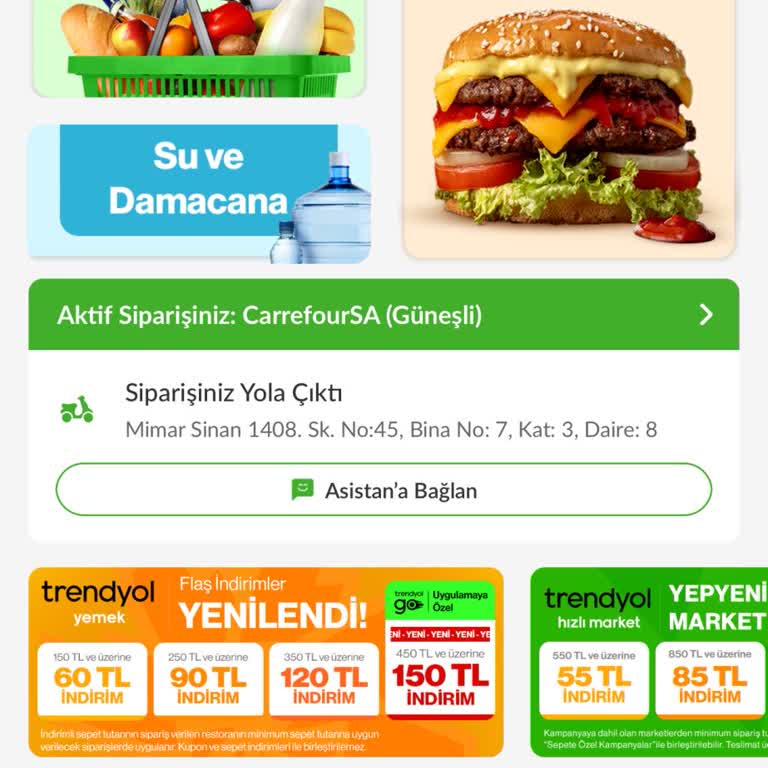 Trendyol Hızlı Market Geç Teslimat Ve İptal Sorunu!