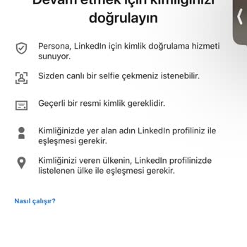 LinkedIn Kimlik Doğrulama Sorunu Ve Hesap Askıya Alınması