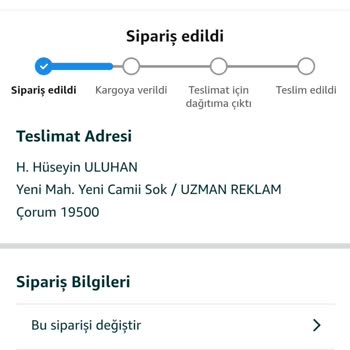 Amazon Türkiye'de Sipariş İptali Ve Müşteri Hizmetleri Sorunu