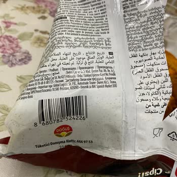 Patos Cips İçinden Çıkan Yabancı Madde Şoku