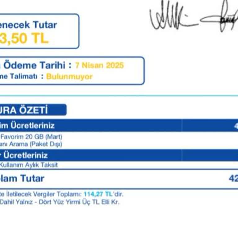 Beklenmedik Ek Ücretler Ve Çözüm Talebi
