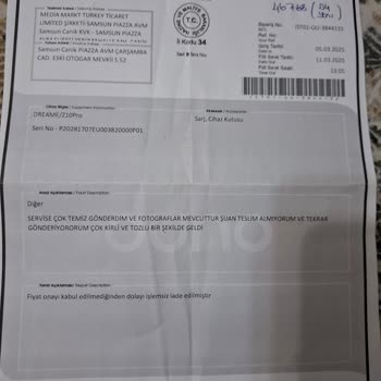 Garanti Kapsamı Ve Servis Sorunlarıyla Hayal Kırıklığı