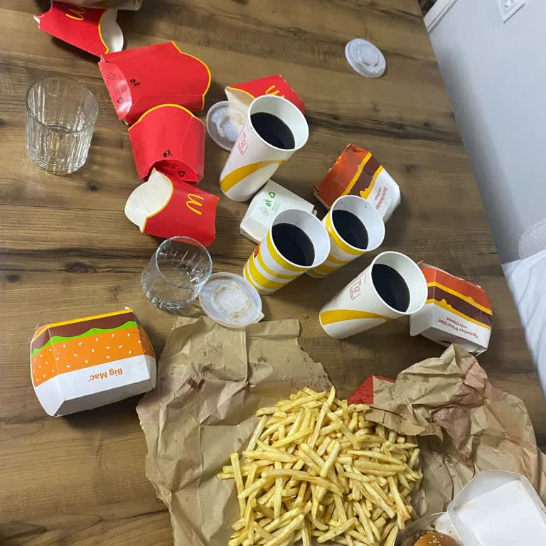 Trendyol Yemek Gece Yarısı Sipariş Krizi: Eksik Ve Soğuk Gelen McDonald's Siparişi!