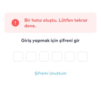 Uygulamaya Giriş Sorunu Ve Abonman Yükleyememe