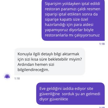Gece Yarısı Teslim Edilmeyen Sipariş Sorunu