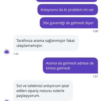 Gece Yarısı Teslim Edilmeyen Sipariş Sorunu