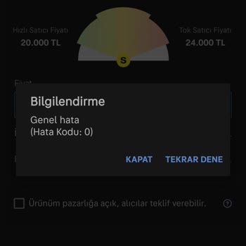 Sahibinden.com İlan Verme Sorunu