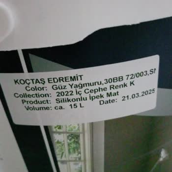 Yanlış Renk Boya: Mağduriyetin Giderilmesini İstiyorum