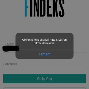 Findeks Giriş Sorunları Ve Kullanıcı Deneyimi Hataları!