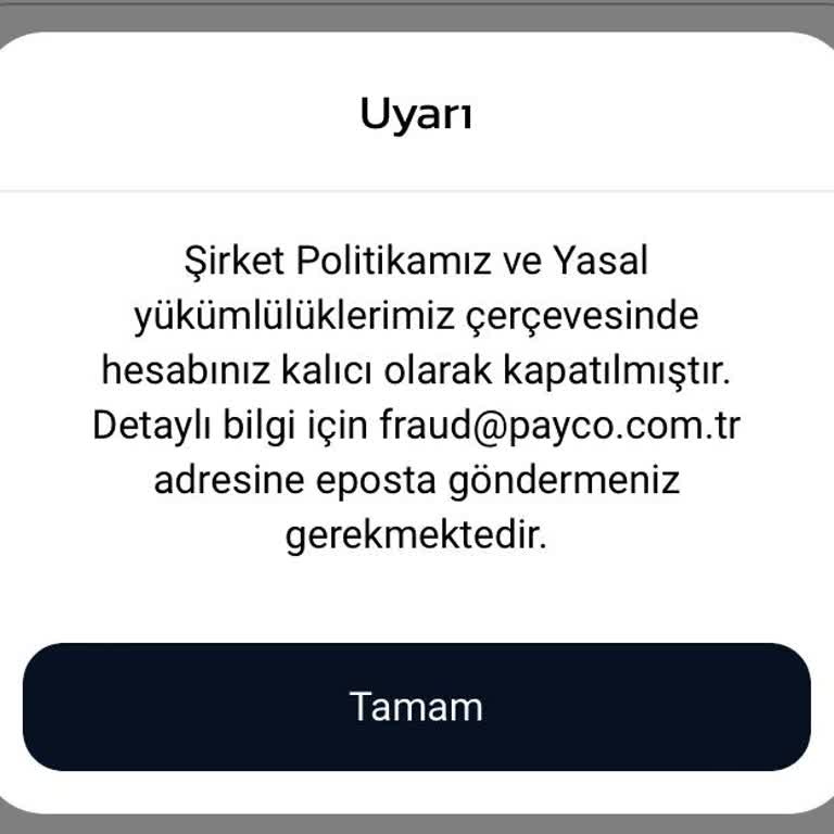 Hesap Kapanışı Ve İletişim Sorunu