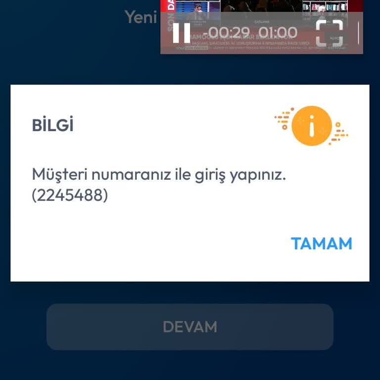 İşCep Mobil Uygulama Giriş Sorunu