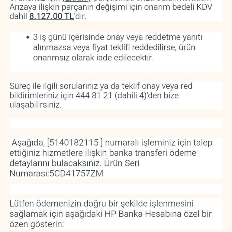 HP Victus'ta Garanti Kapsamında Kullanıcı Hatası Sorunu