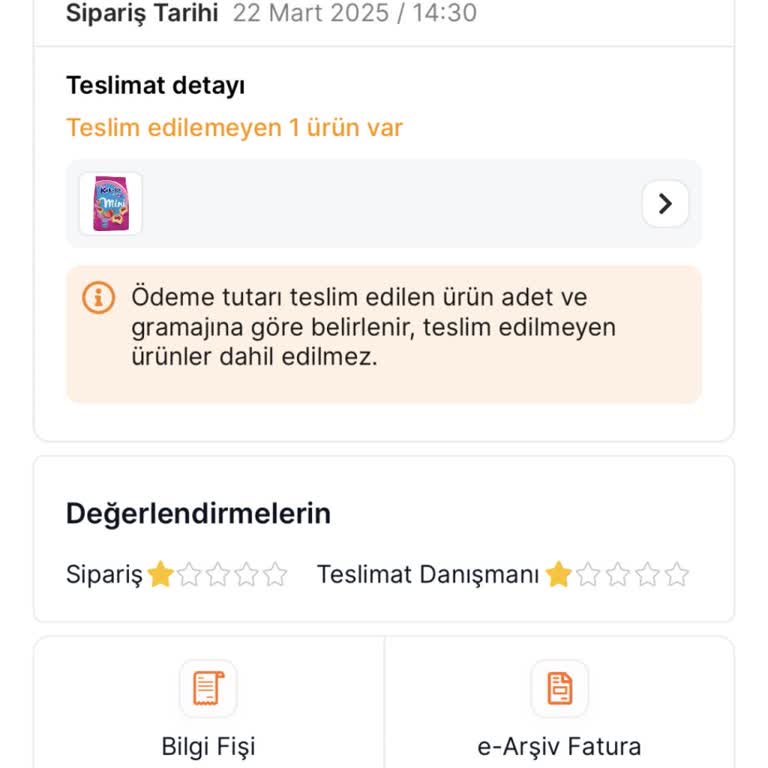 Teslim Edilmeyen Sipariş Ve İletişim Eksikliği: Migros Sanal Market'te Yaşanan Sorun