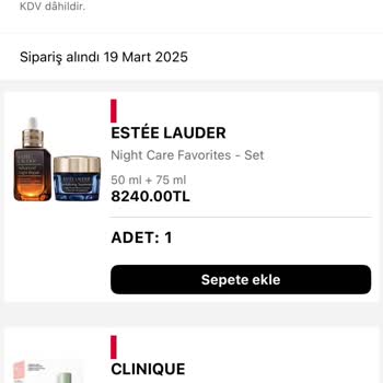 Sephora Online Alışverişte Eksik Ürün Ve Yetersiz Müşteri Hizmeti