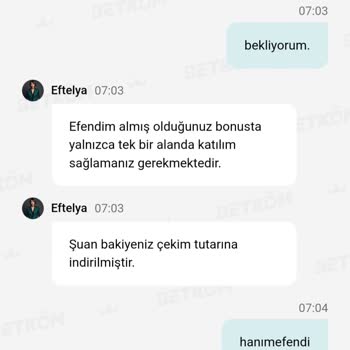 Betkom'da Çekim Kuralları Mağduriyeti
