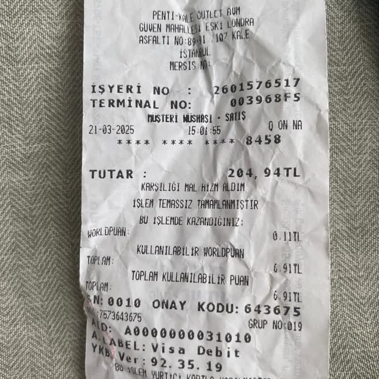 Penti Mağazasında Yanlış Fiyat Ve Yalancı Muamelesi