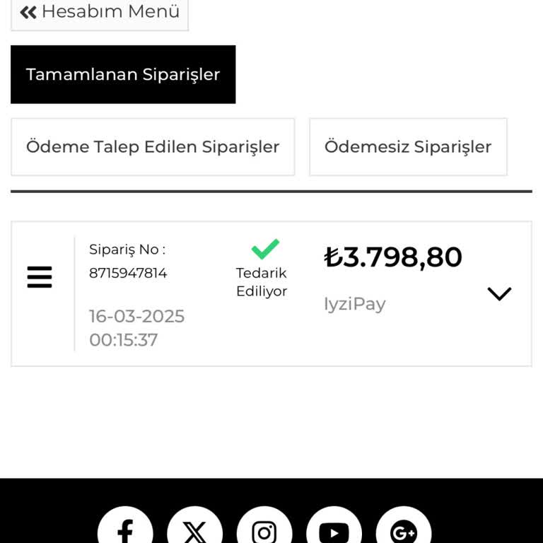 Qaria Moda Siparişimizi Göndermediler!