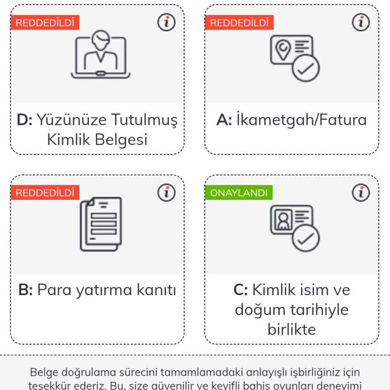 Bahigo'da Evrak Yükleme Ve Para Çekme Sorunu