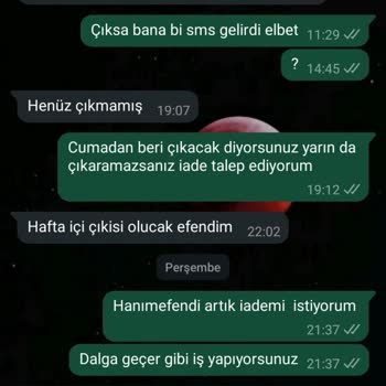 Sürekli Ertelenen Sipariş Ve İade Sorunu