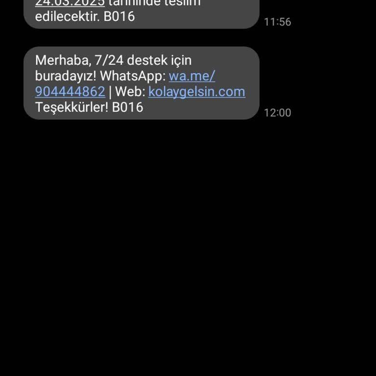 Yanlış Teslimat Bilgisi Ve Robotik Müşteri Hizmeti