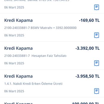 Denizbank Erken Kapama Ücreti Mağduriyeti