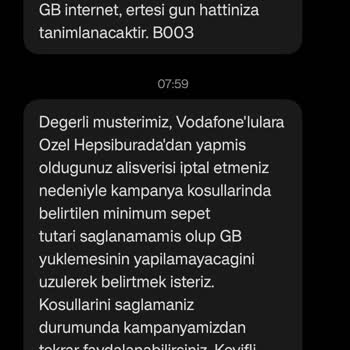 Vodafone'dan Hayal Kırıklığı: Hediye Kuponu Sorunu